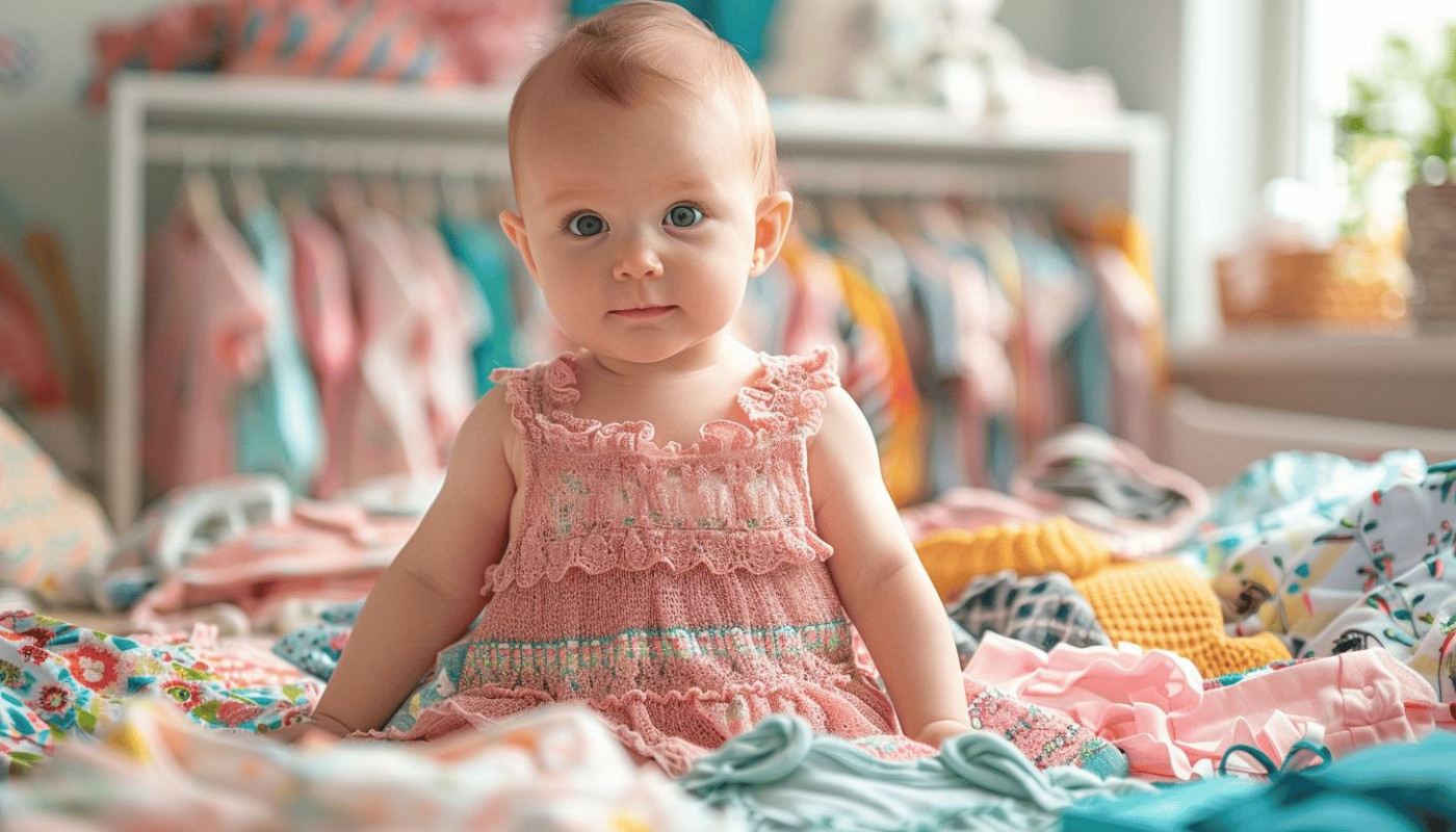 Comment choisir des vêtements d'occasion pour bébé fille ?